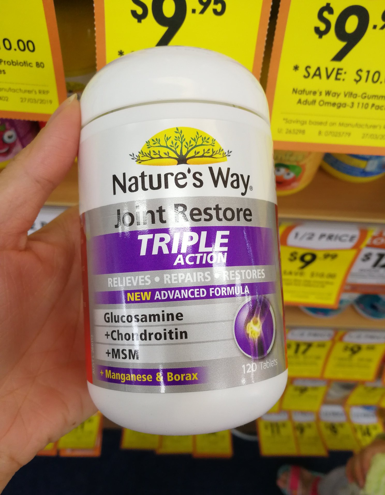 bổ khớp Nature’s Way Joint Restore Triple Action