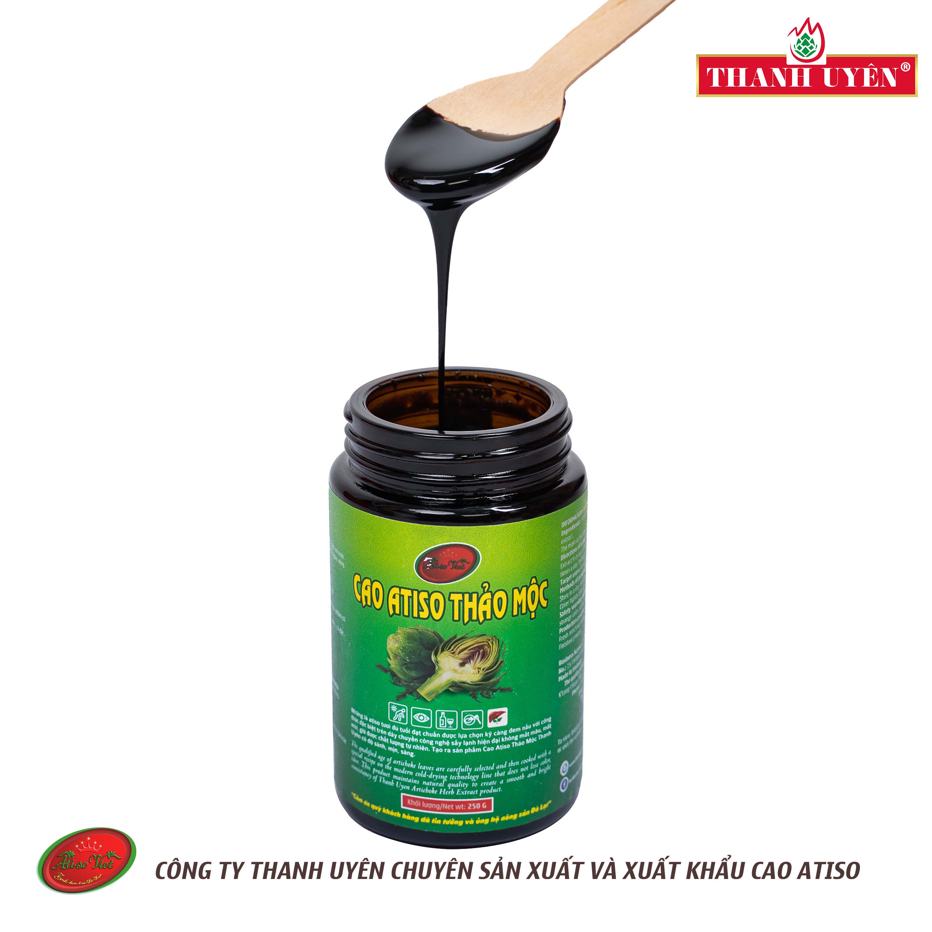 Cao Atiso Thảo Mộc THANH UYÊN 250gr Mát G a n Thải Đ ộ c Cơ Thể