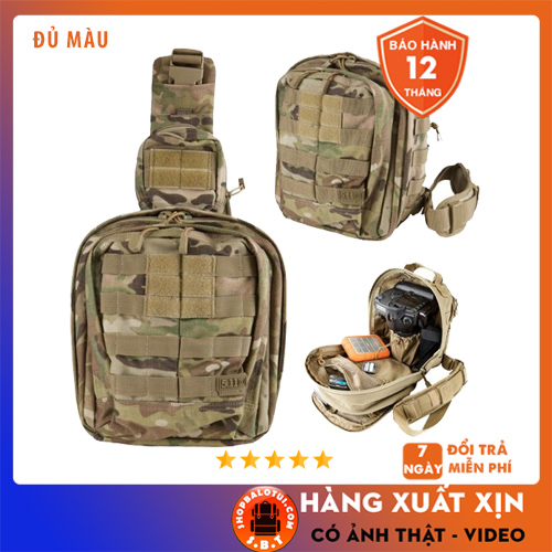 Túi đeo chéo [ CỰC CHẤT ] Túi đeo chéo 5.11 Moab 6 -  Phong cách cực hot ( Túi đeo moab 6, túi chéo moab 6, túi chéo 511, túi đeo 511 )