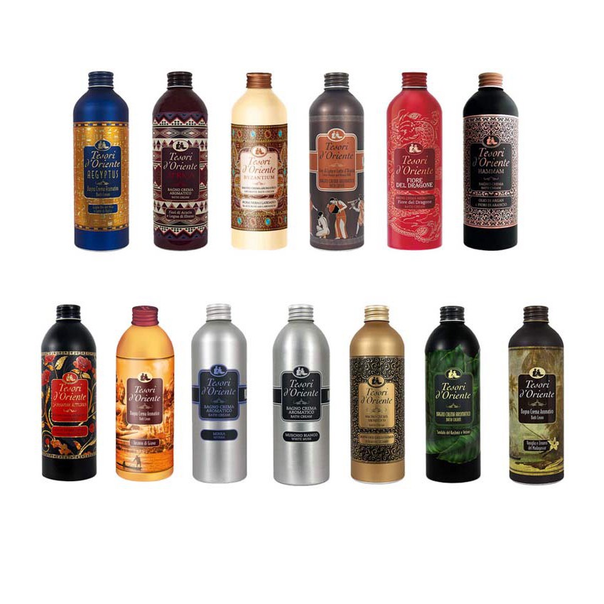 [Chính hãng] Sữa Tắm Hương Nước Hoa Tesori d'Oriente Ý chai vòi 500ml [Hàng Auth - Chọn màu]