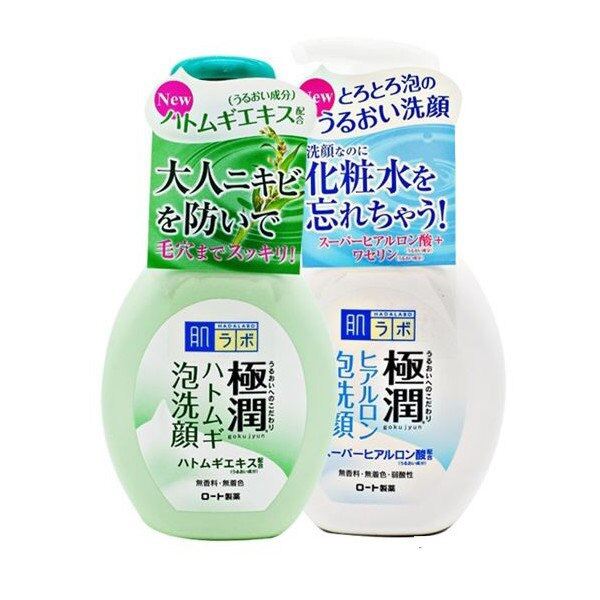 Sữa Rửa Mặt Hada Labo Tạo Bọt (Hadalabo Rohto) Nhật Bản - THEMIS Cosmetics Store