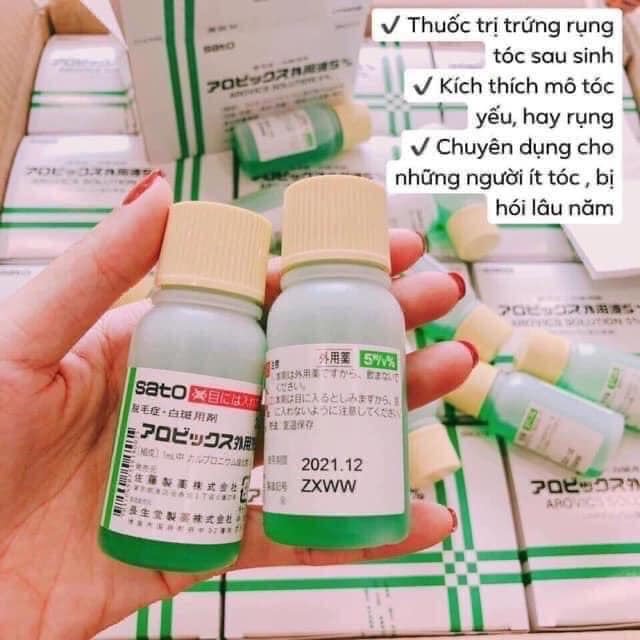 Tinh Chất kích thích Mọc Tóc Sato Arovics Solutions 30ml