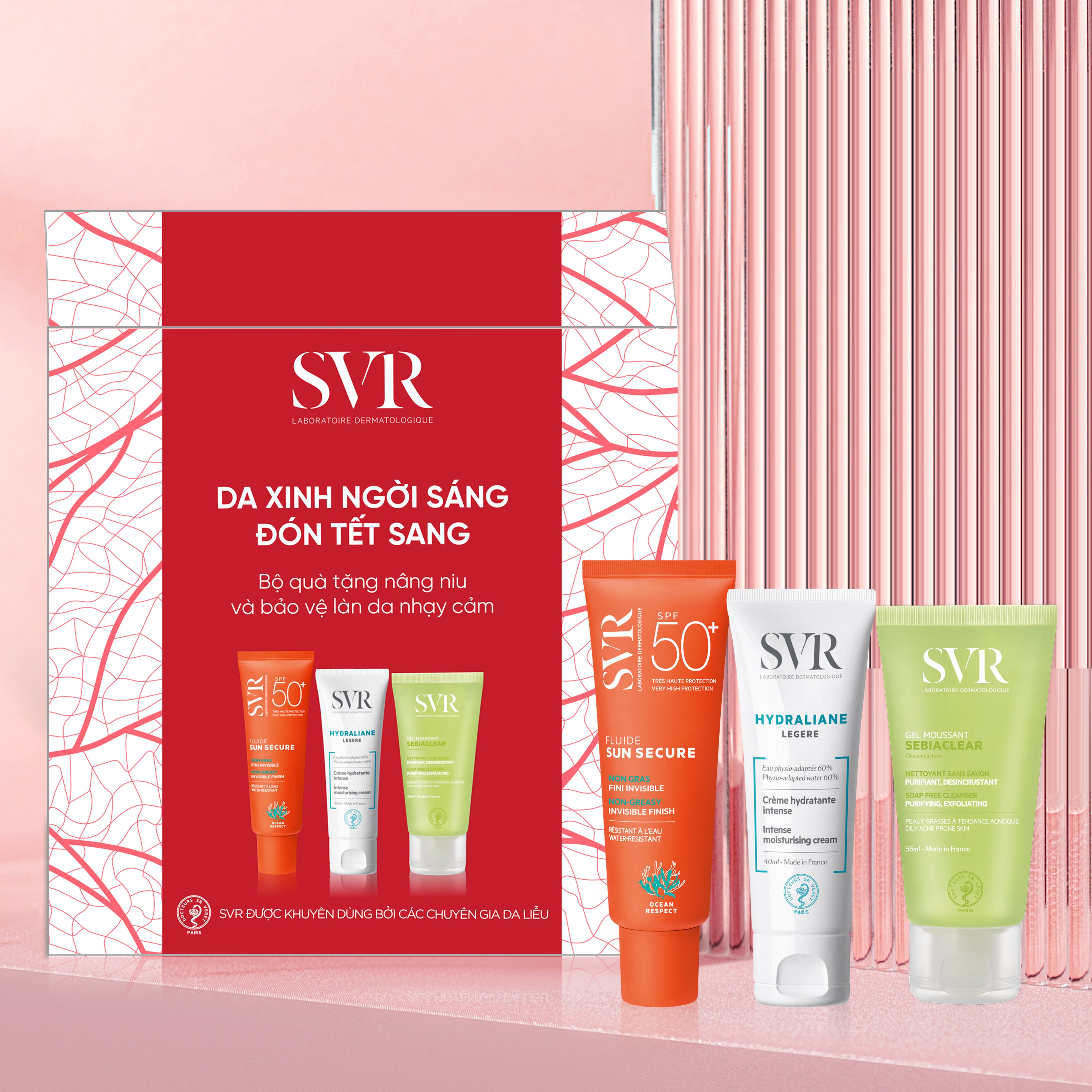 Bộ quà tặng chăm sóc da SVR