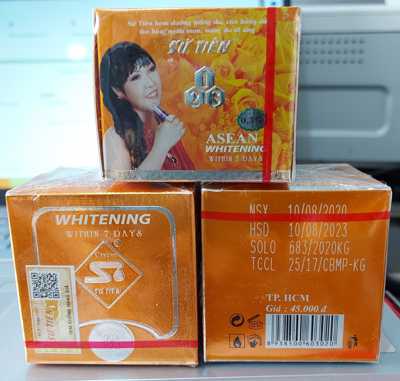 kem sứ tiên cam