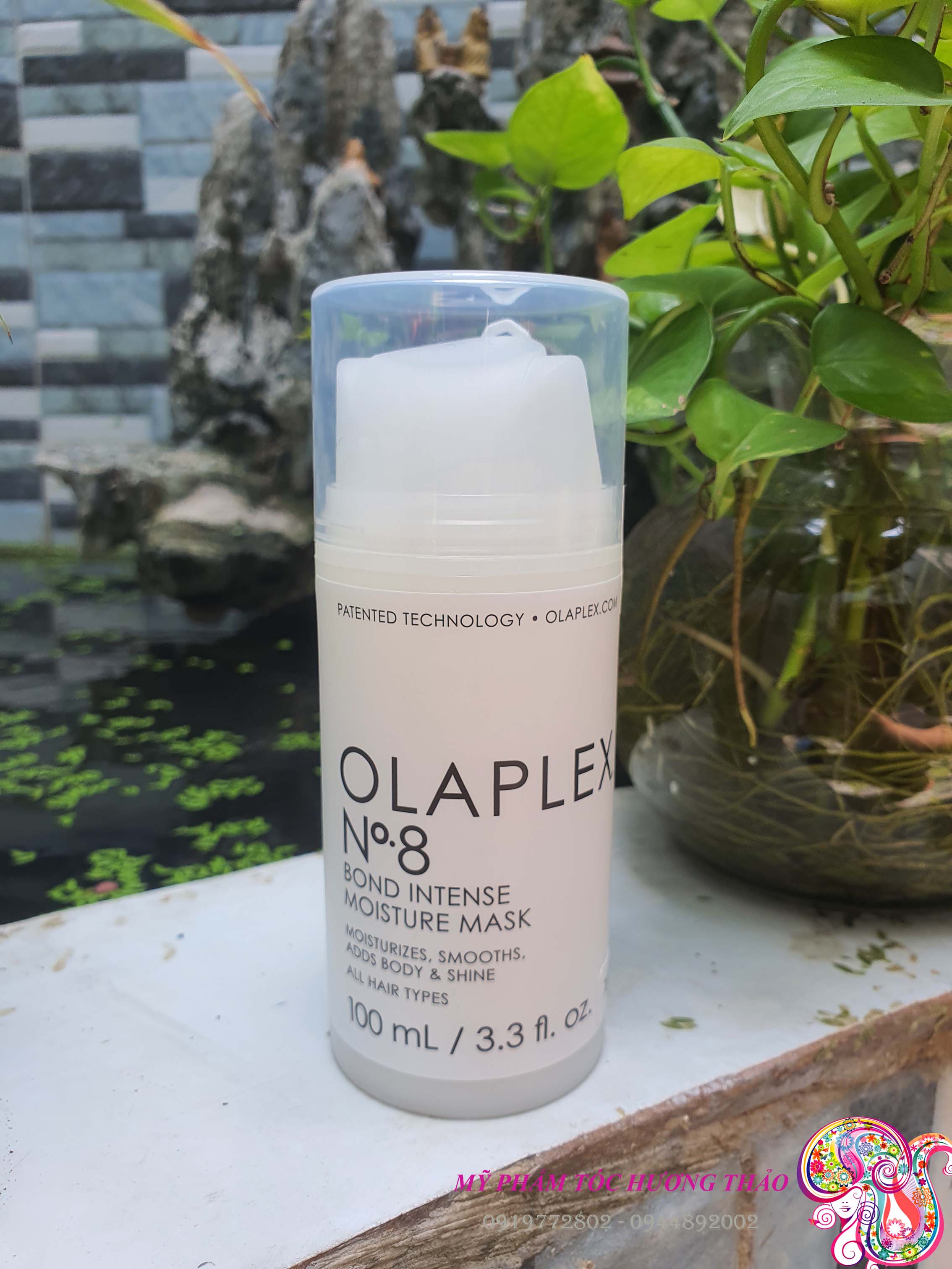 [HCM]Mặt nạ tóc chăm sóc và cấp ẩm chuyên sâu tại nhà OLAPLEX BOND INTENSE MOISTURE MASK NO.8 (100ml)