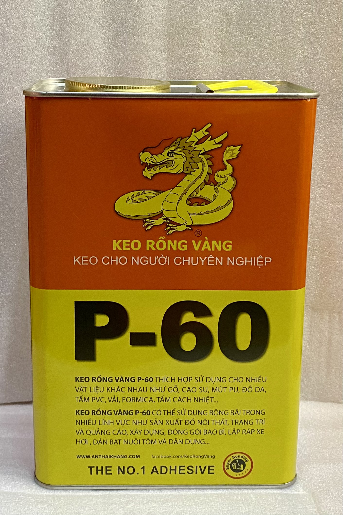 KEO DÁN ĐA NĂNG RỒNG VÀNG P_60 3.3Liter