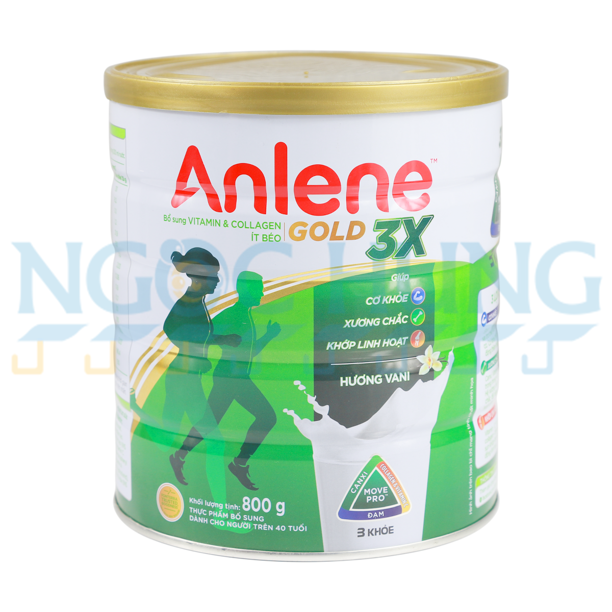 Sữa bột Anlene Gold 3X 800g