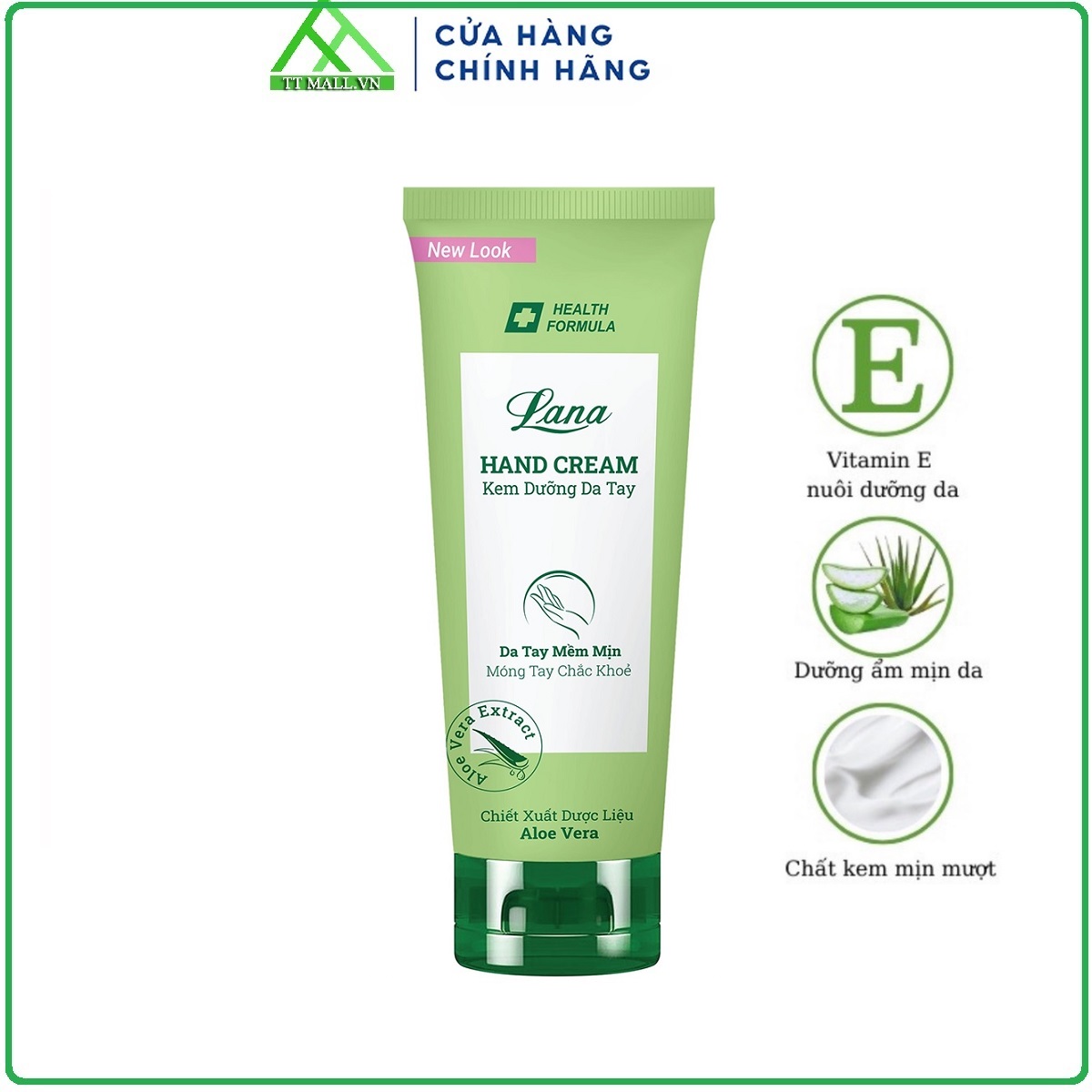 Kem Dưỡng Da Tay Alovera Lana 80g