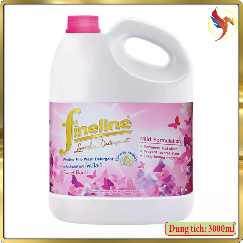 Nước Giặt Fineline Hương Nước Hoa Cao Cấp - Hàng chính hãng - 3 lít