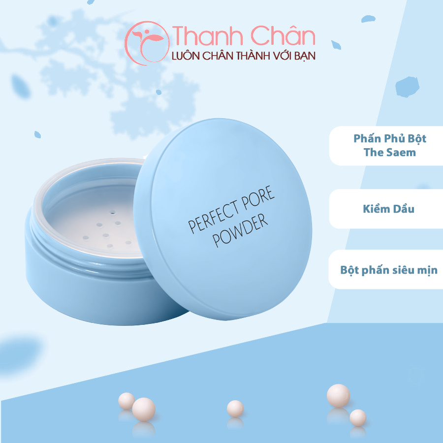 Phấn Phủ Dạng Bột Kiểm Soát Nhờn The Saem Saemmul Perfect Pore Powder 5g