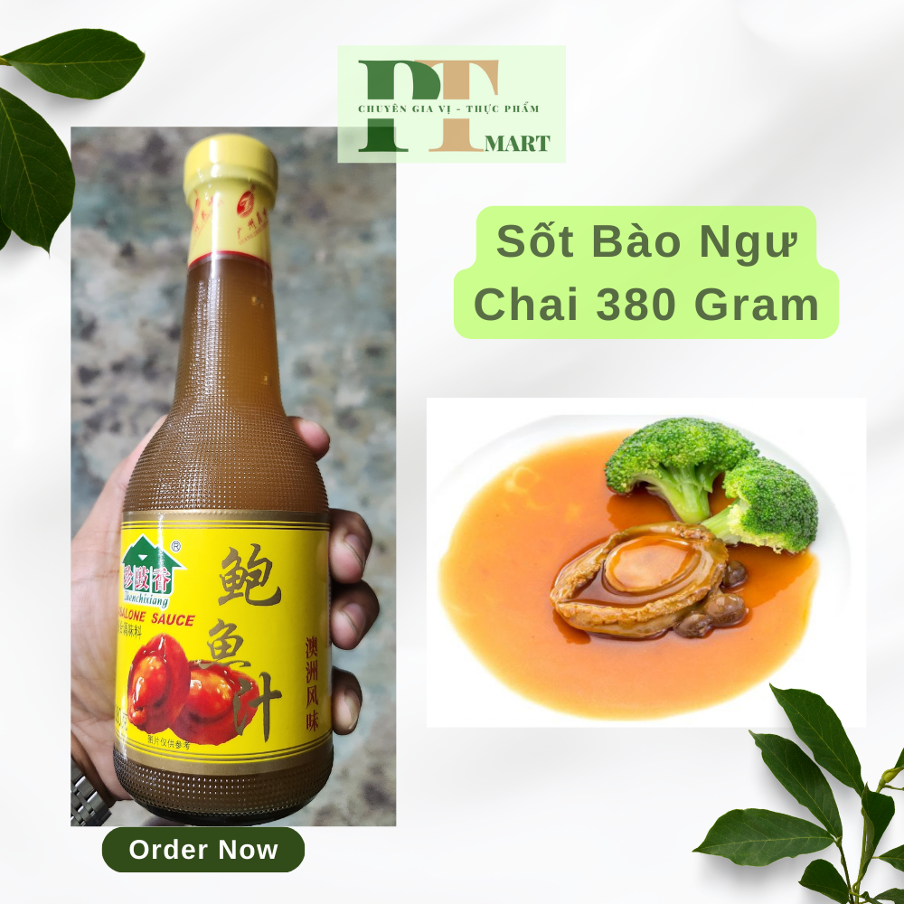 Sốt bào ngư chai 380g hiệu trân đa. abalone sauce
