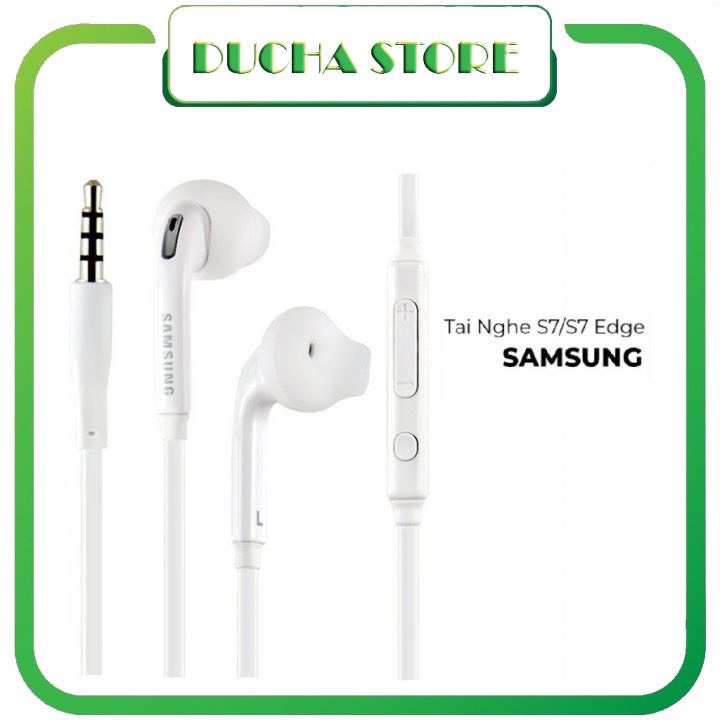 Tai nghe có dây giắc 3.5mm cho samsung s6 / s7 edge chất lượng cao và các dòng điện thoại cổng 3.5mm