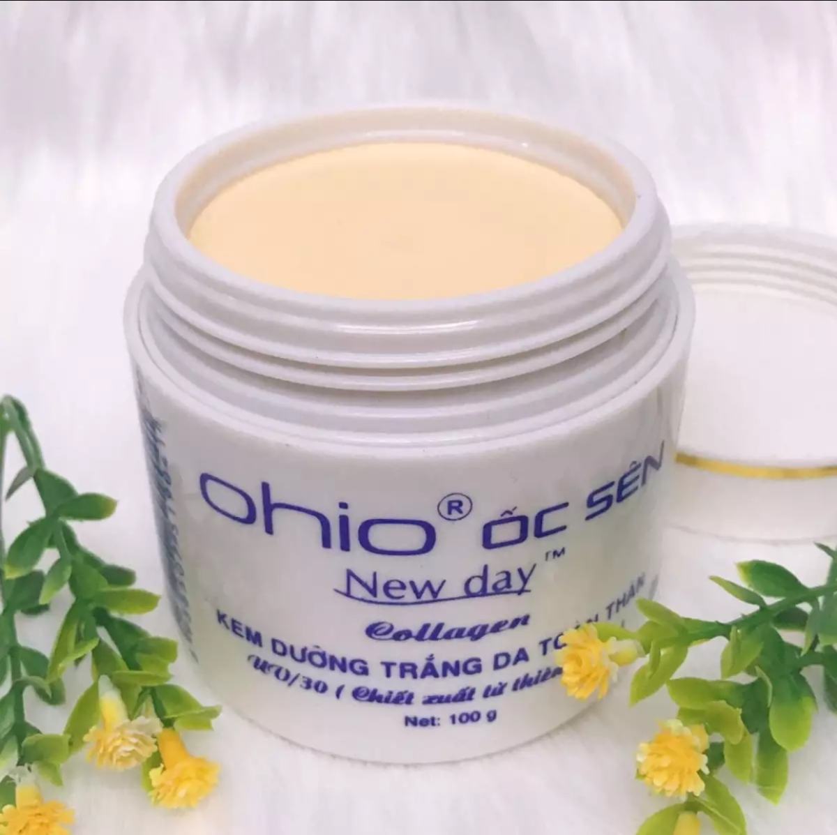 Kem dưỡng trắng body ohio ốc sên 100g