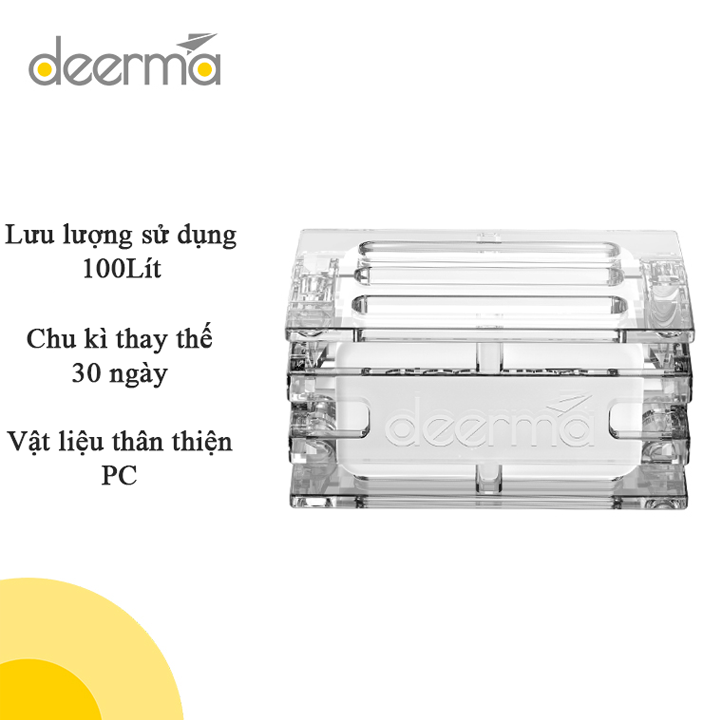 Thanh ion bạc deerma thế hệ mới 2020