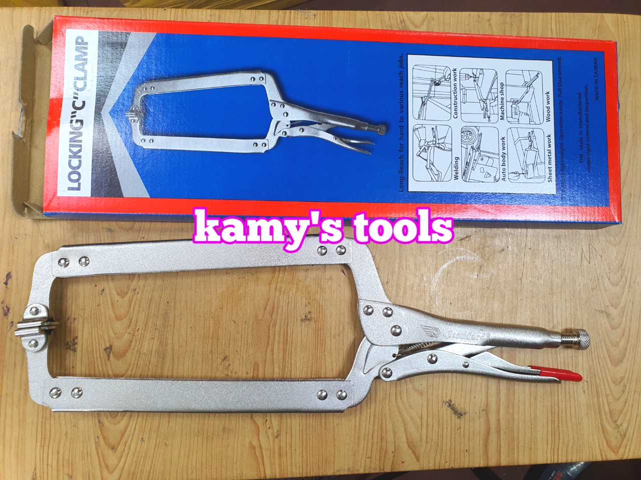 Kìm bấm chết chữ C 18 inch dài 450mm Standard