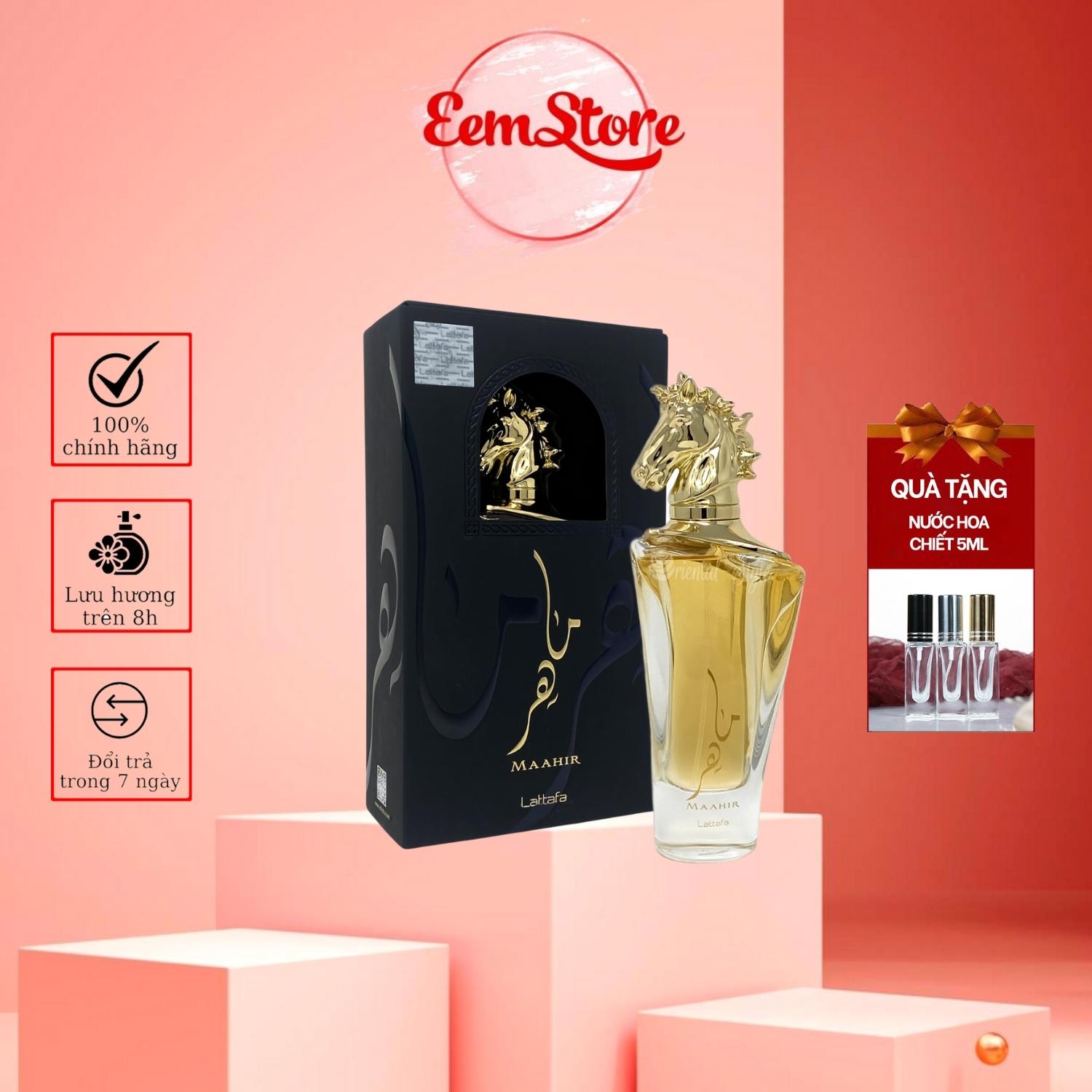 Nước hoa Dubai Lattafa Maahir dành cho nam và nữ 100ml