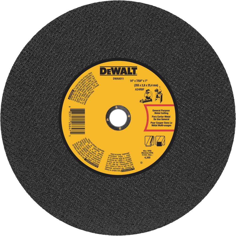 355 x 3 x 25.4 đá cắt sắt dwa8011r-b1 dewalt dwa8011r-b1