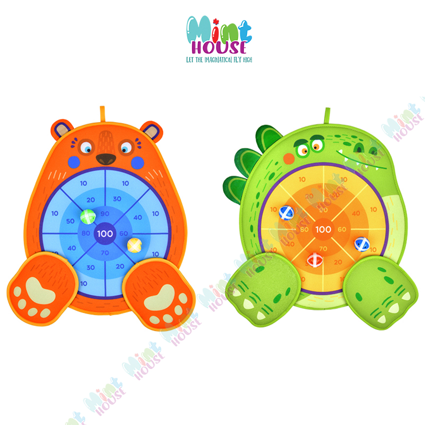 PHI TIÊU TRẺ EM Bộ đồ chơi ném bóng dính MIDEER MD6064-6065-Cửa hàng mẹ và bé Mint House-đồ chơi thông minh