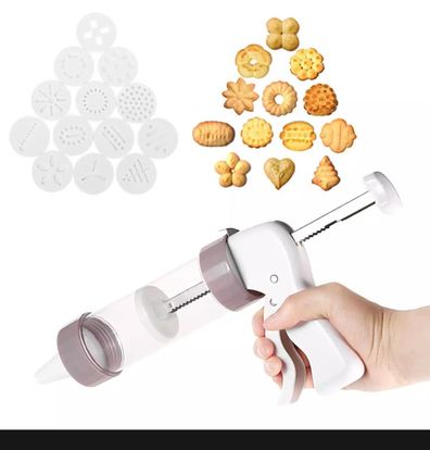 Khuôn nhấn bánh Quy- Cookie nhựa