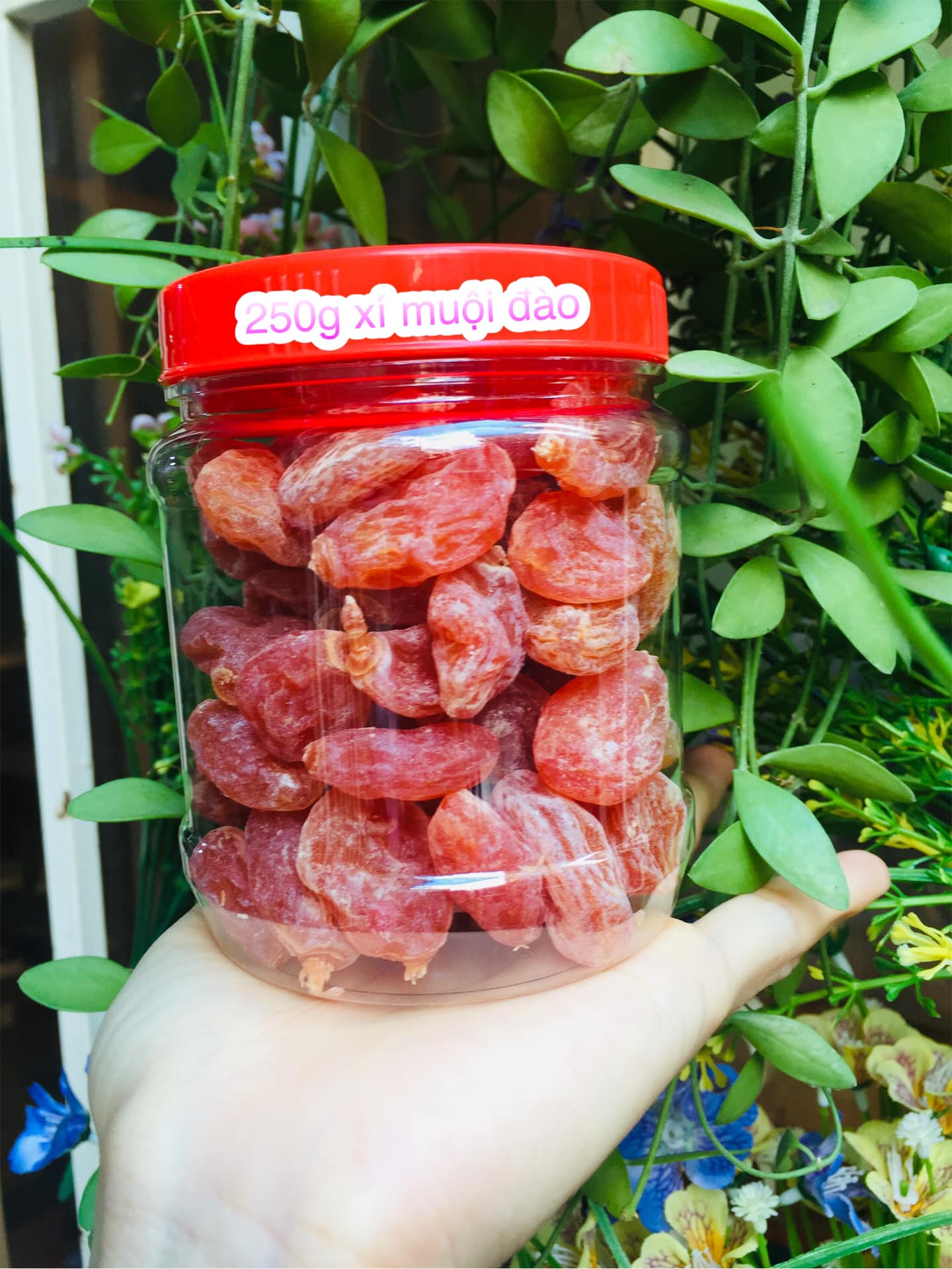 250g xí muội đào không hạt ngọt nhẹ không gắt cổ