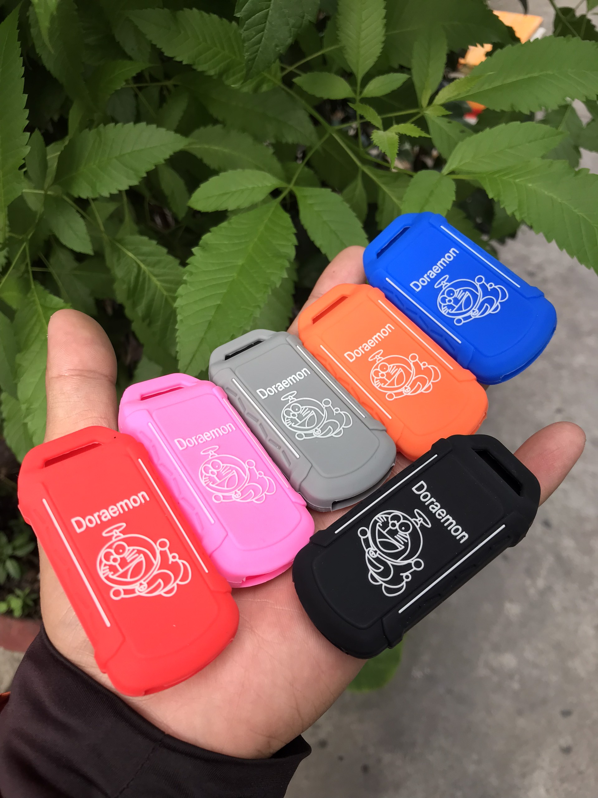 Bọc khóa smartkey Vision 2021, Bọc chìa khóa Smartkey Vision SH Mode 2021 hình Doraemon