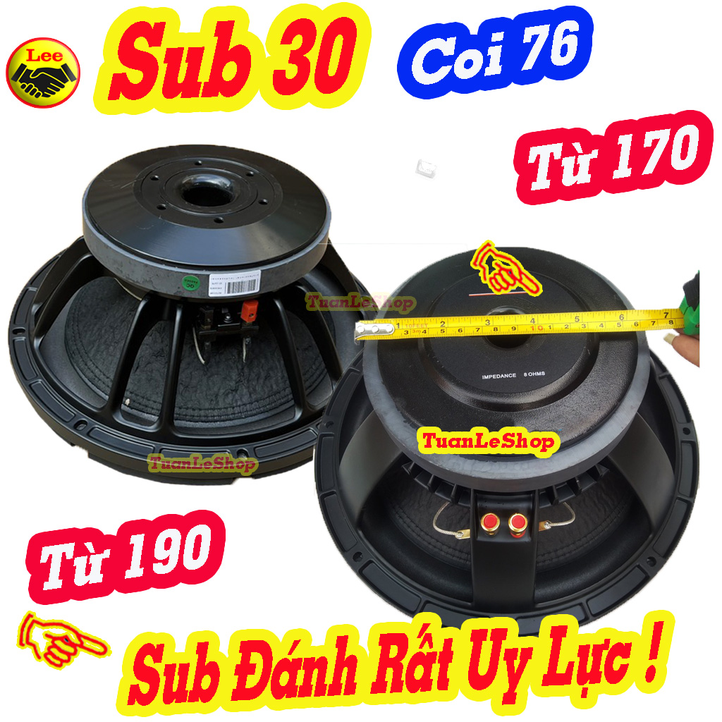 LOA SIÊU TRẦM SUB BASS 30 COI 76 MARTIN KHUNG NHÔM  CAO CẤP – GIÁ 01 CHIẾC –LOA SUB 30