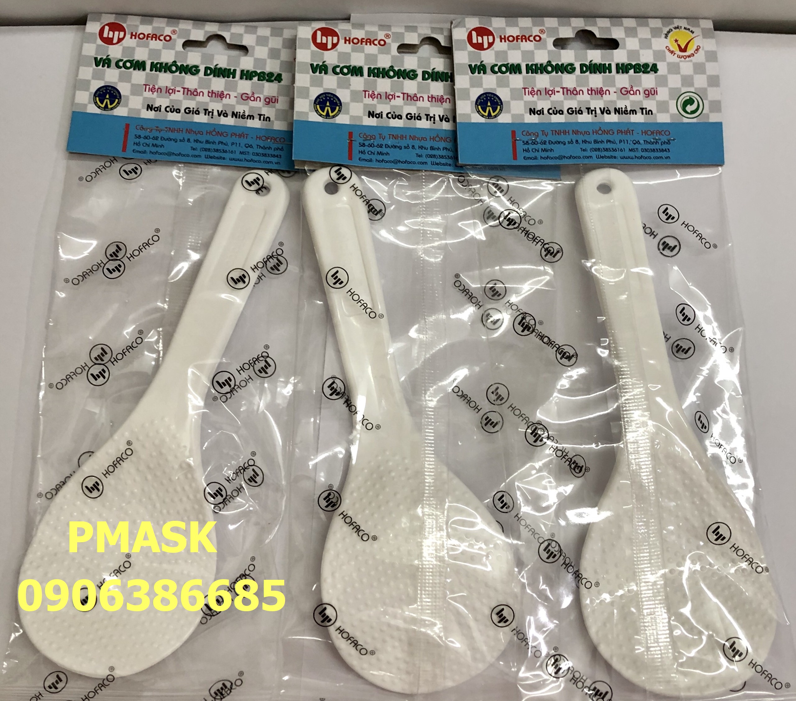 Vá cơm không dính hofaco hpb24 - vá xới cơm hồng phát