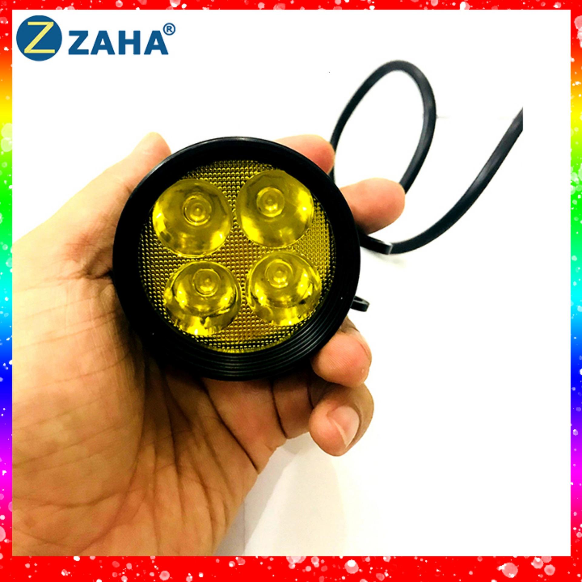 Đèn trợ sáng xe máy l4 cyt 20w ánh sáng vàng phá sương