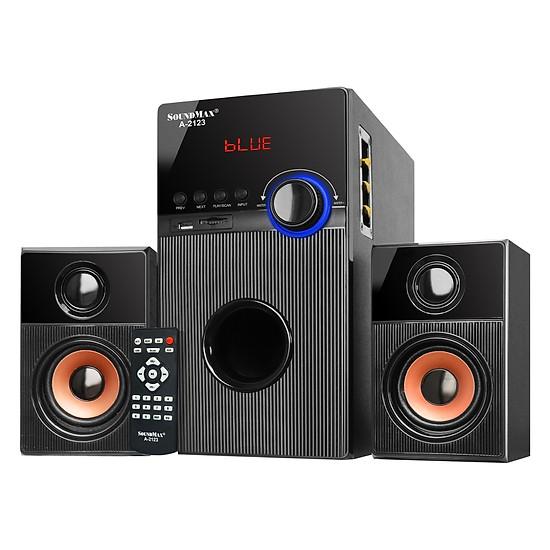 Loa soundmax a2123 60w: bluetooth, usb, thẻ nhớ, remote