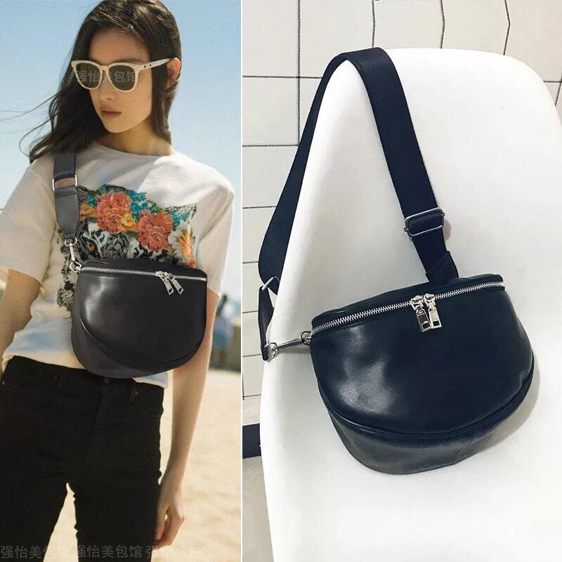 Túi bao tử Doremon đeo chéo da trơn siêu lạ mắt