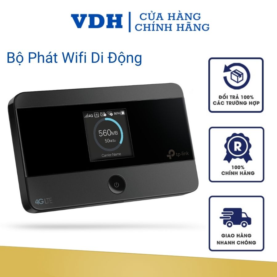 Bộ phát wifi di động tp-link m7350 3g/4g lte 150mbps - hàng phân phối chính hãng