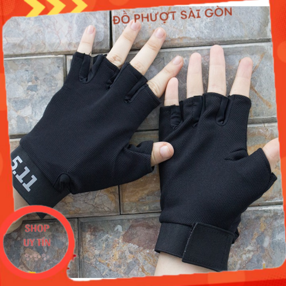 Găng tay 511 mẫu mới, găng tay xe máy, đi phượt, đi xe đạp
