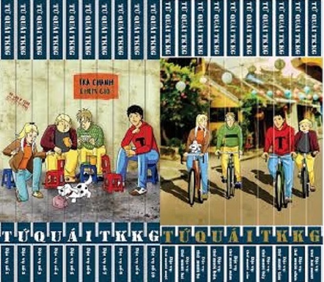 nguyetlinhbook - Combo Tứ Quái TKKG ( Tập 1 đến Tập 20 ).