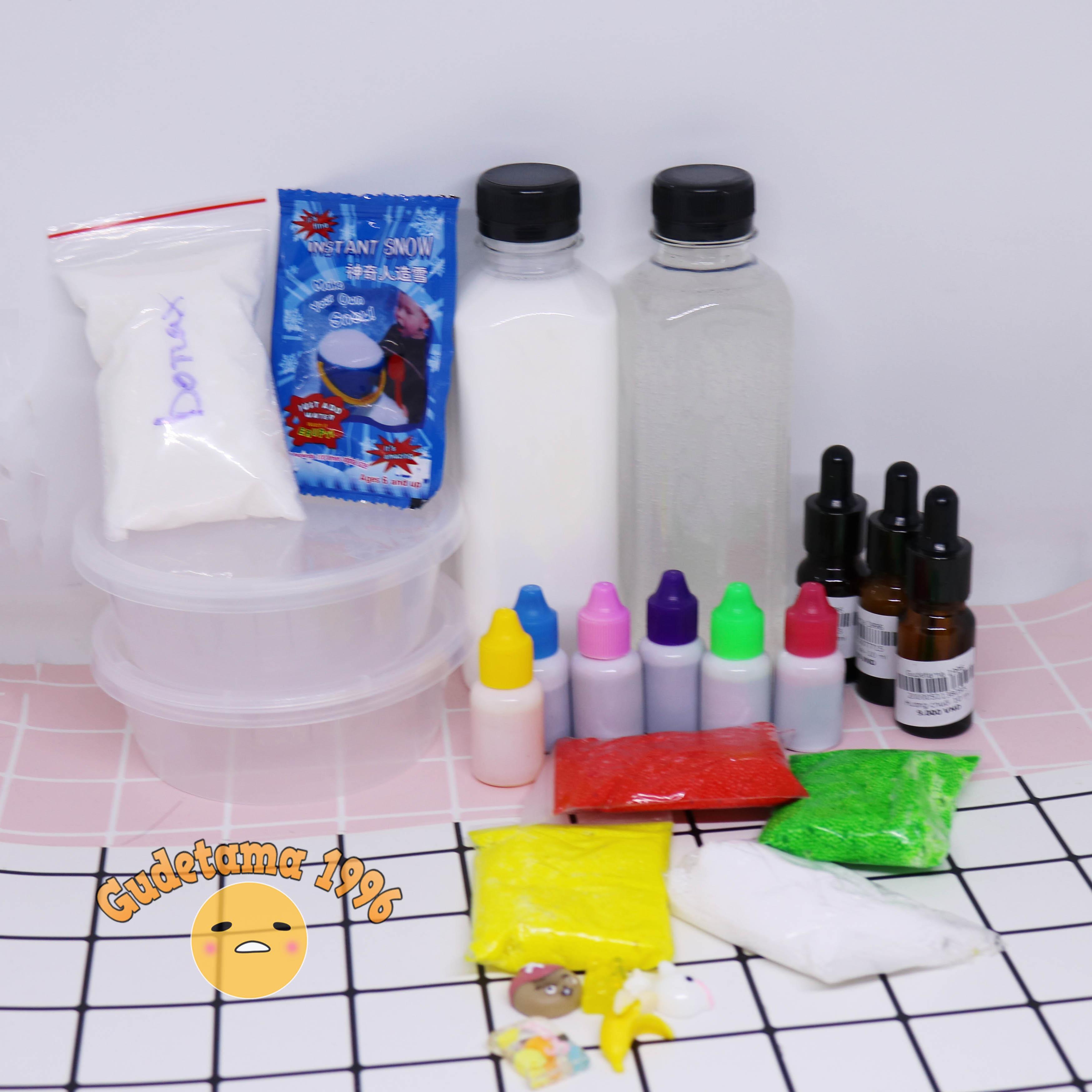 Bộ kit làm slime siêu khủng, Bộ kit làm slime đầy đủ nhất