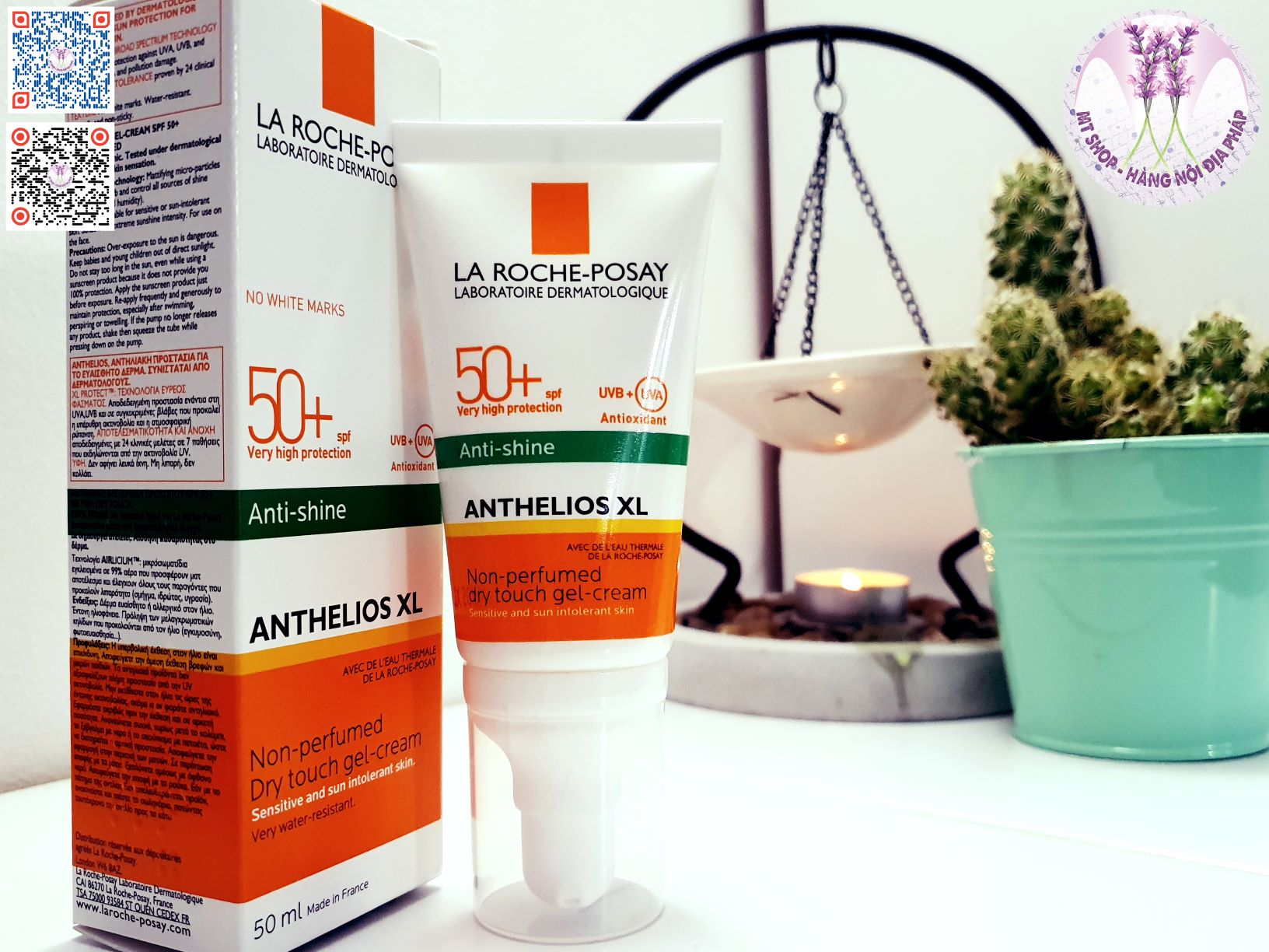 [Nội địa Pháp] Kem chống nắng kiểm soát dầu Anthelios Dry Touch SPF 50
