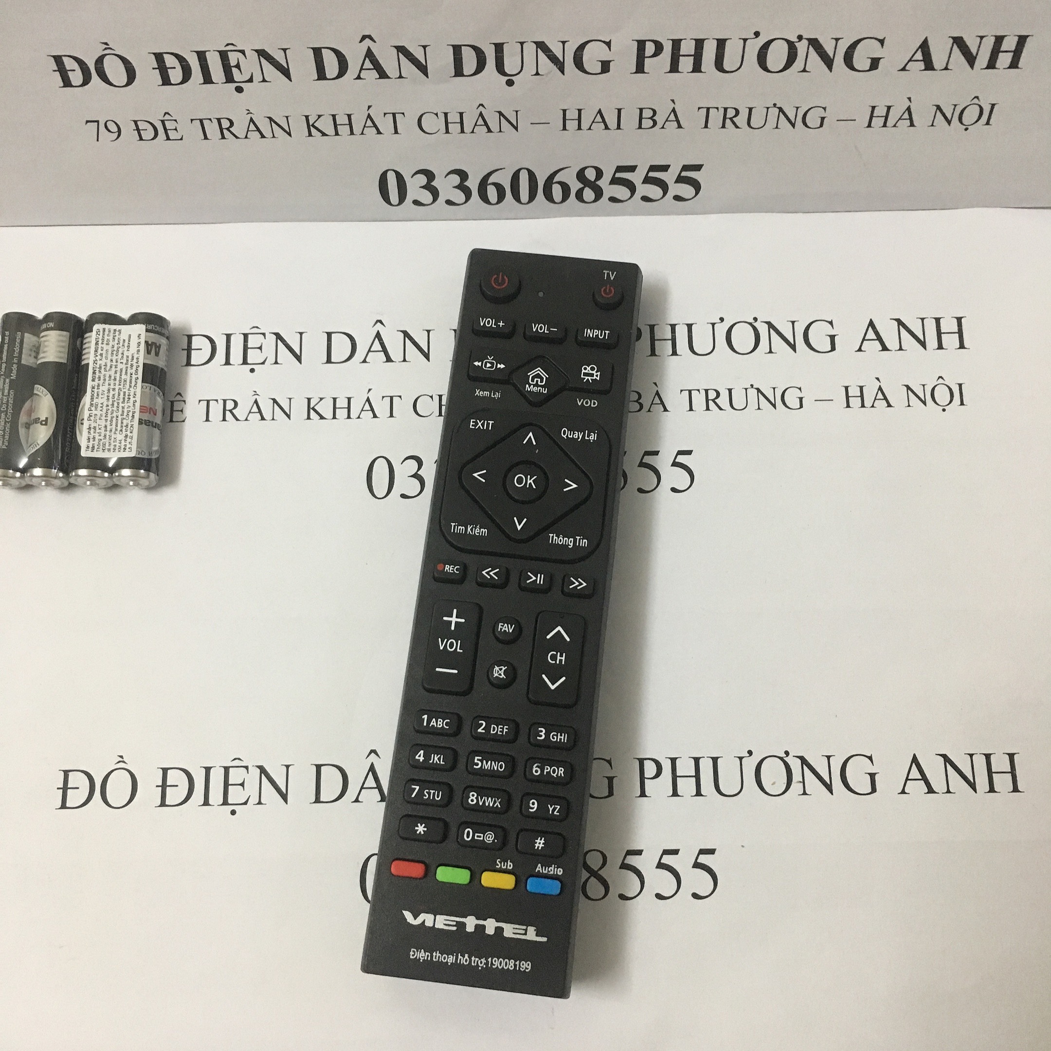 FREESHIP ĐIỀU KHIỂN ĐẦU VIETTEL