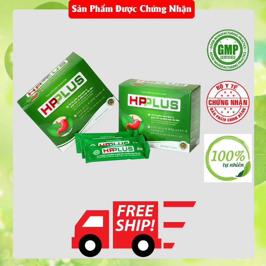 Combo 2 Hộp - Dạ Dày HP PLus - Giảm Viêm Dạ Dày - Lành Loét Dạ Dày - Ức Chế Vi Khuẩn HP Dạ Dày - Giảm Nguy Cơ Ung Thư Dạ Dày