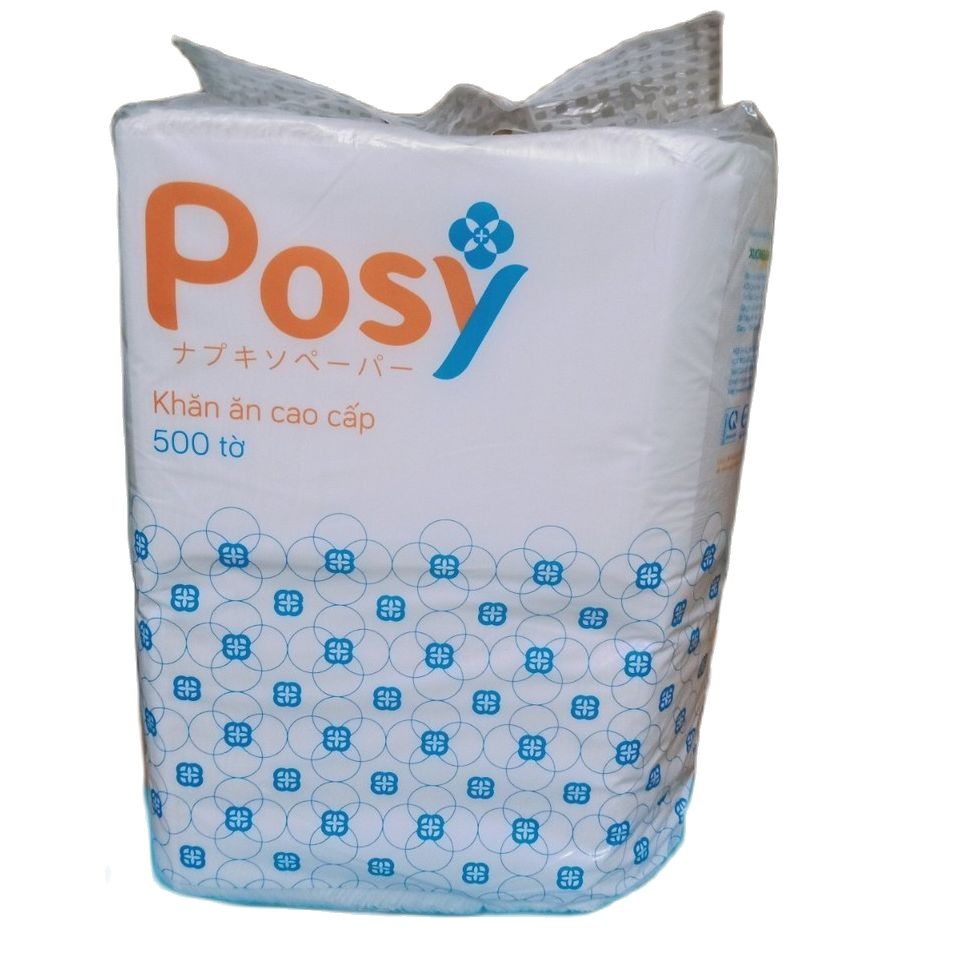 Giấy Ăn Posy Cao Cấp 500 Tờ 330 X330 mm