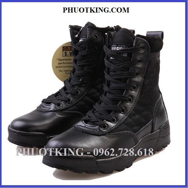 Giầy SWAT cao cổ - Giầy chiến thuật SWAT