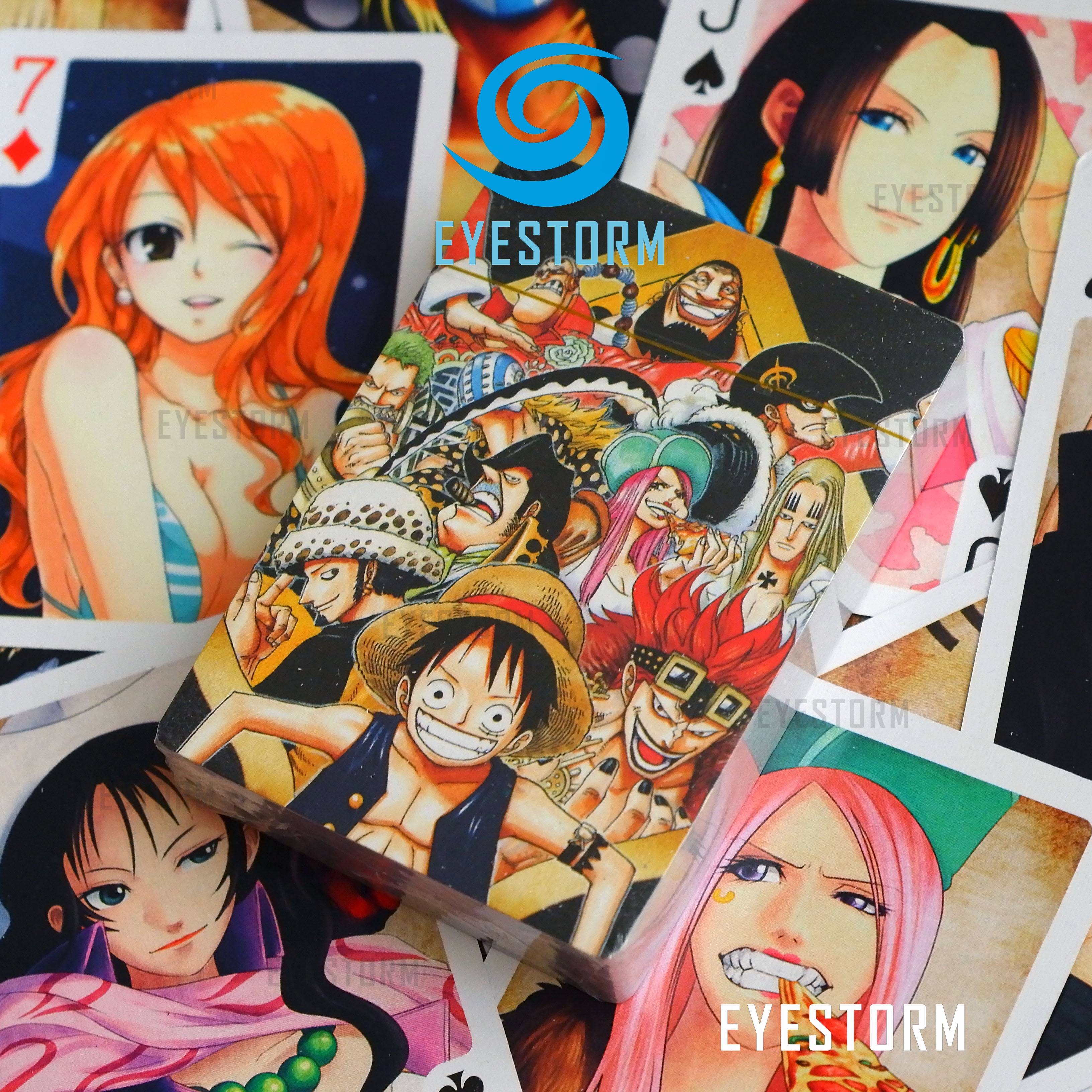 Bài tây anime One Piece - Đảo Hải Tặc  KHÔNG HỘP  - tú lơ khơ, manga Poker