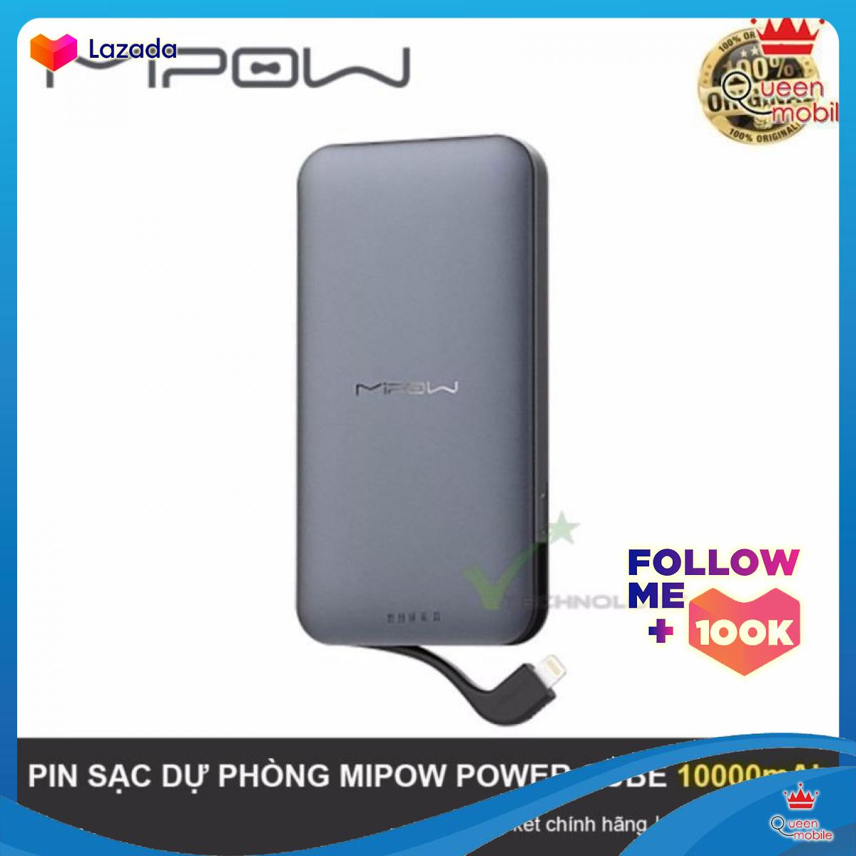 Pin sạc dự phòng mipow power cube 10000 mah