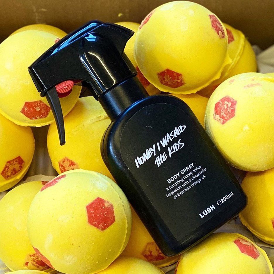 [HCM]Xịt toàn thân LUSH - Honey I Washed The Kids Body Spray