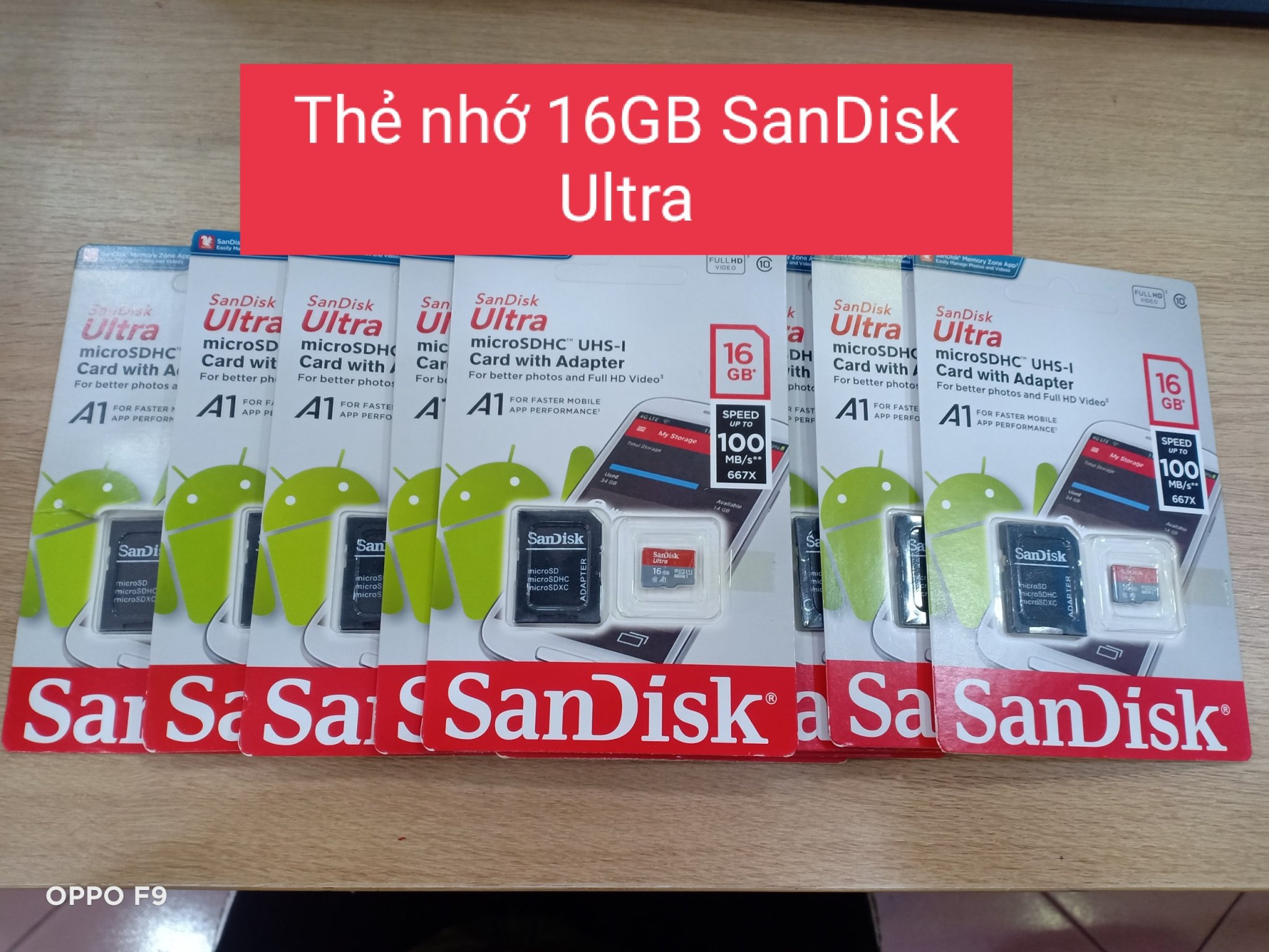 Thẻ nhớ 16GB SanDisk Ultra