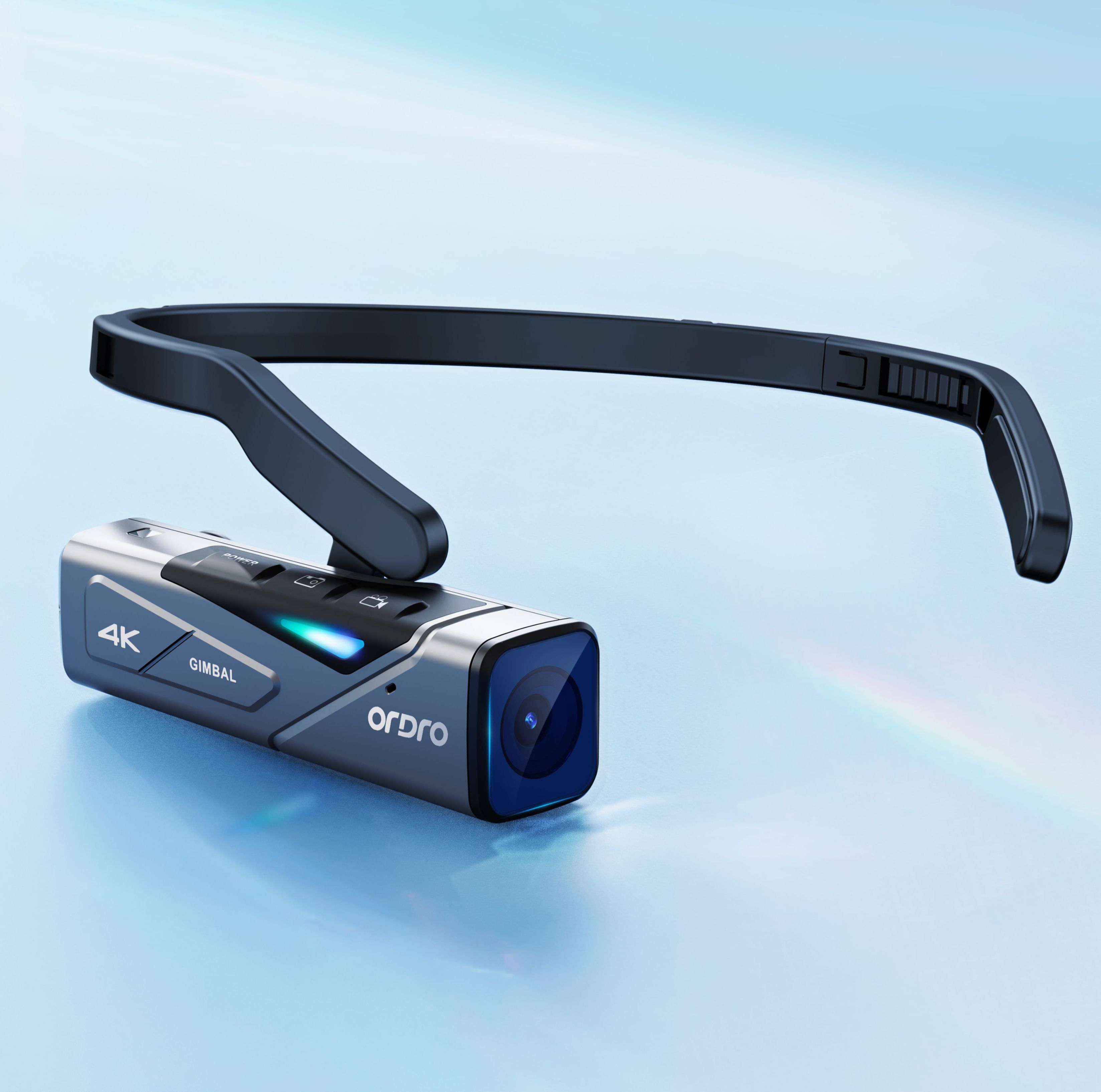 ORDRO EP7 4K 60fps Wearable Head-mounted Video Camera Hands-free FPV Vlog Camera