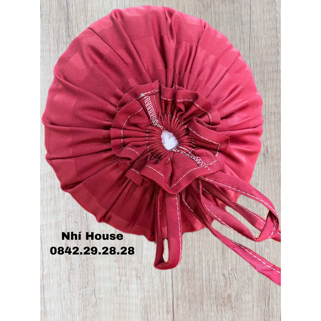 Vỏ gối ôm cotton 3f màu theo bô ga gối 3f phong cách khách sạn