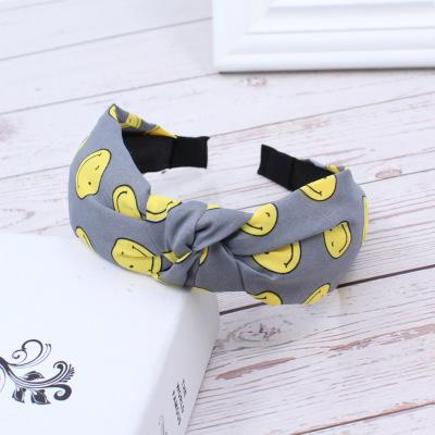 Cài tóc cài tóc nữ cài tóc băng đô Smile hình mặt cười vui vẻ