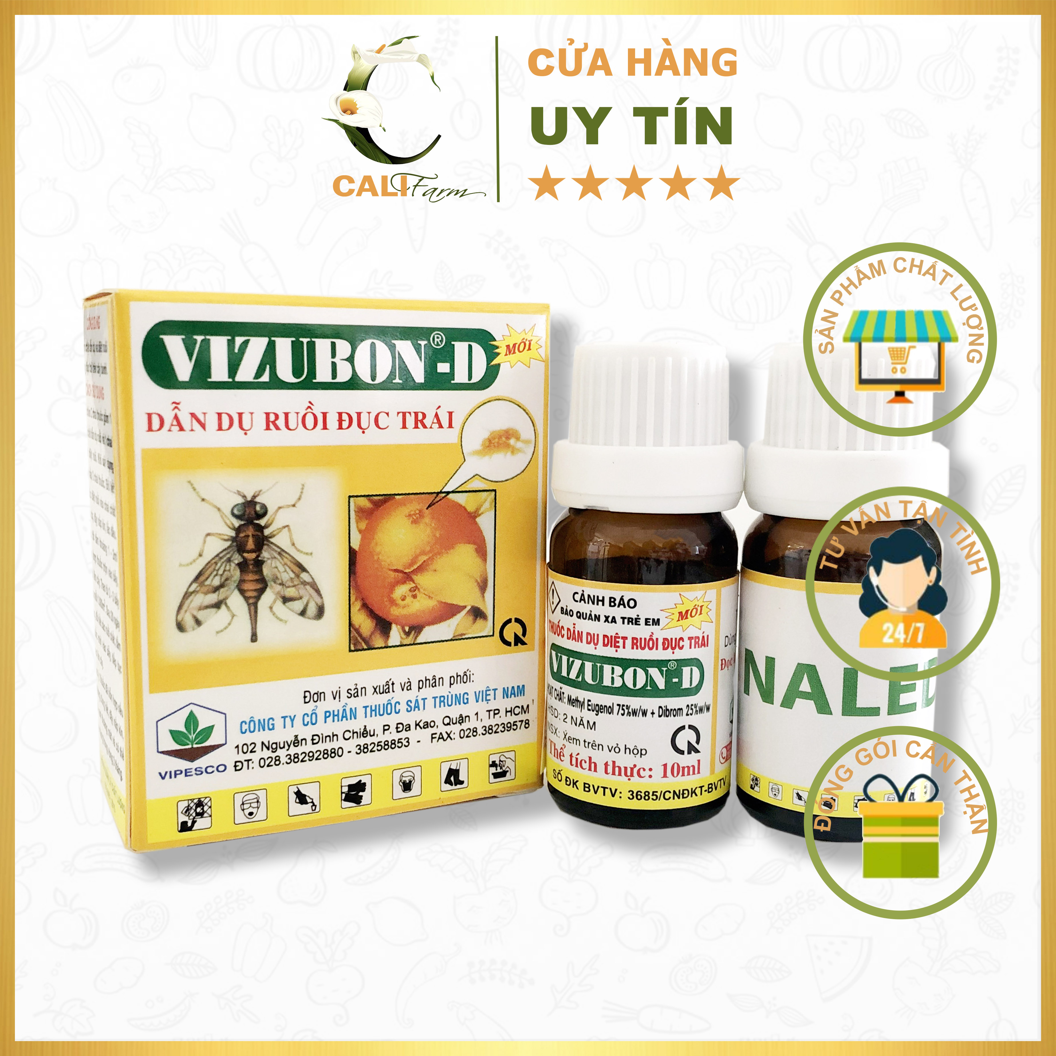 Dẫn dụ diệt ruồi Vizubon D 10ml