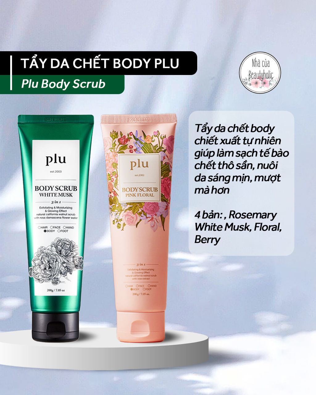 Tẩy da chết toàn thân plu body scrub