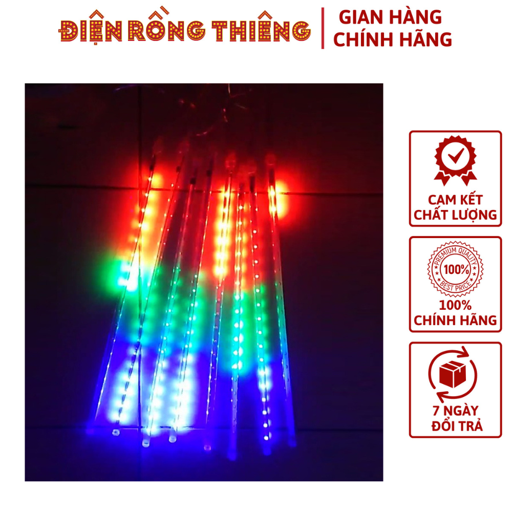 Đèn led sao băng giọt nước thả, led mưa sao băng