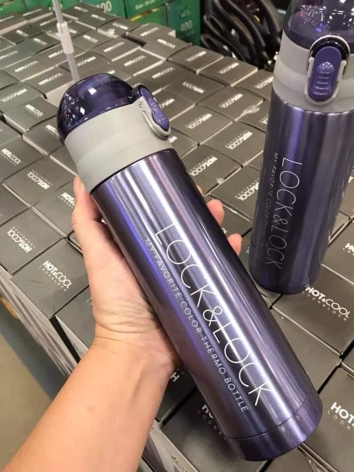 BÌNH GIỮ NHIỆT Lock & Lock 500ml LHC6800FU – Màu tím